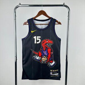 NBA Raptors City Edition #15 Carter Jersey